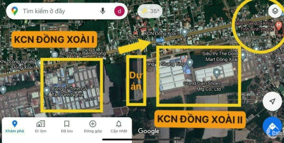 Đất sổ sẵn ngay TTTP Đồng Xoài công chứng ngay