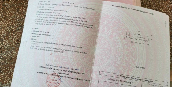 Đất sổ sẵn ngay Phường Tiến Thành TP Đồng Xoài