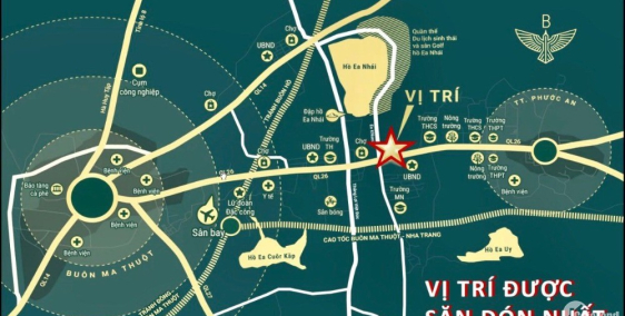 Sở hữu nhà phố liền kề, biệt thự tại Tây Nguyên chỉ từ 990 triệu