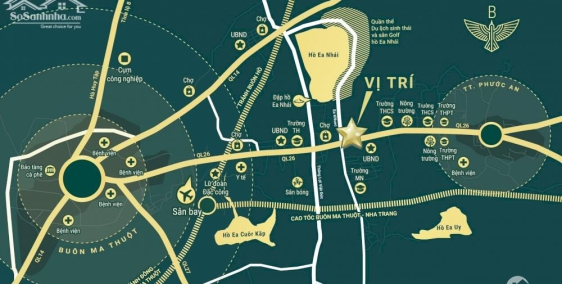 Bán đất nền dự án KDC Ea Knuec, huyện Krông Pắc - Đắk Lắk