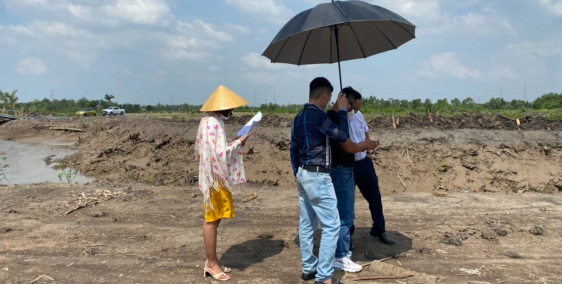 Đất sào Vĩnh Thanh Nhơn Trạch gần đường 25C vào Sân Bay