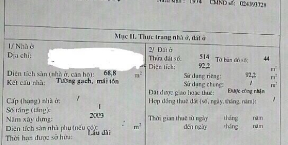 Bán đất đẹp đường 48, hiệp bình chánh, thủ đức