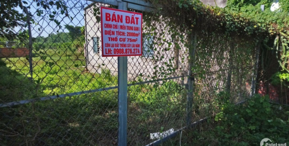 Đất vĩnh long mặt tiền gần cần bán