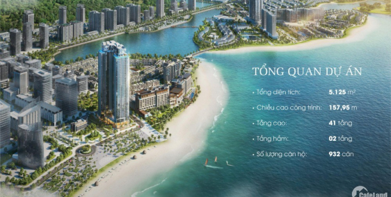 A La Carte Hạ Long Bay, sát mặt biển Hạ Long, cuối năm 2022 bàn giao nhà