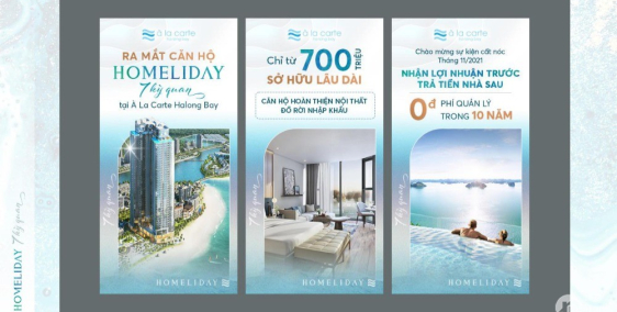 Bán căn 2PN view vịnh di sản, giá gốc chủ đầu tư. Miễn lãi đến 2/2023