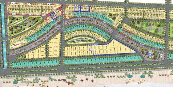 Bán các lô đất nền và shophouse xây sẵn còn lại cuối giai đoạn 1