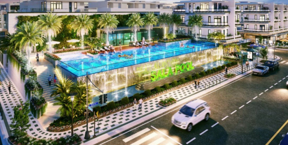 khu compound đầu tiên tại tx Phú Mỹ - Thanh toán 30% nhận nhà, ck 5%, dt sử dụng