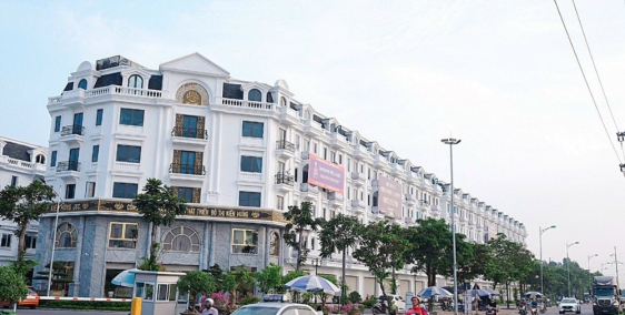 Bán shophouse mặt đường 60m nằm trên trục đường xuyên tâm, quỹ căn có hạn.