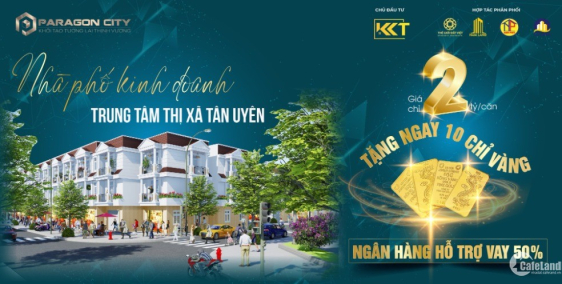 Nhà Phố kinh doanh, trung tâm thị xã Tân Uyên