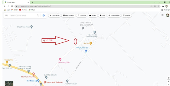 ĐẤT THỔ 2 MẶT TIỀN KẾ BÊN CHỢ THUẬN MỸ LONG AN