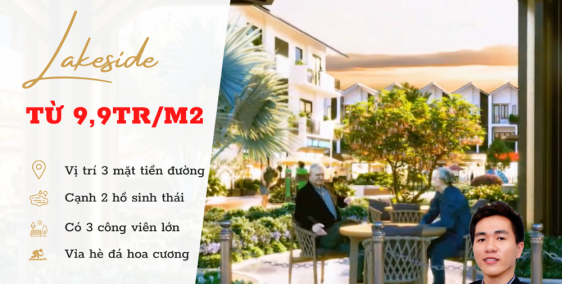 DỰ ÁN ĐẤT ĐỎ GIA AN LAKESIDE 11TR/M2 GIÁ F0 FULL THỔ CƯ SINH LỜI CAO
