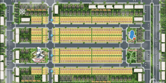 Đất đối diện trung tâm thương mại