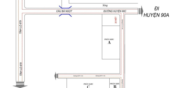 Bán đất thổ cư tại Long Hòa A, Xã Đạo Thạnh, đường nhựa trước đất 4m