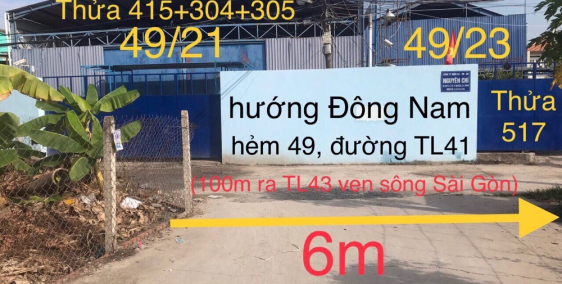 Bán 2 nhà xưởng gần sông Sài Gòn