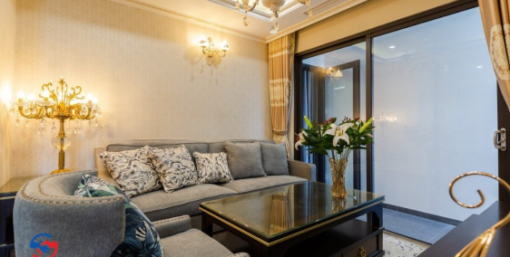 Bán căn 3PN 102m2 ở HC Golden City, thiết kế tân cổ điển, full nội thất.