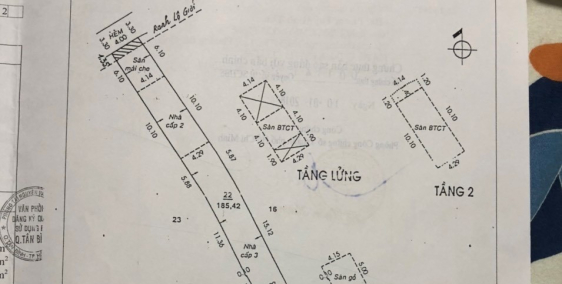 Bán nhà đường Lê Sao, phường phú thạnh, tân phú, giá chỉ 8.8 tỷ