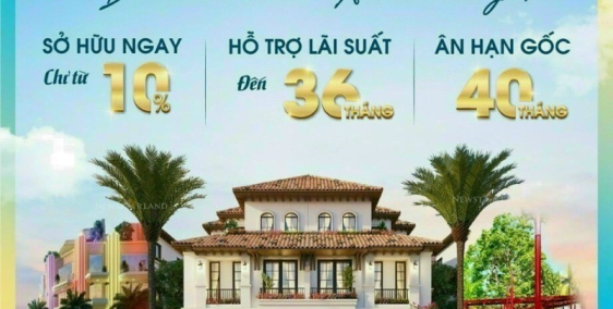 Quỹ căn mặt đường, Art - Decor căn góc đẹp nhất dự án The Link - Sun Sầm Sơn Tha