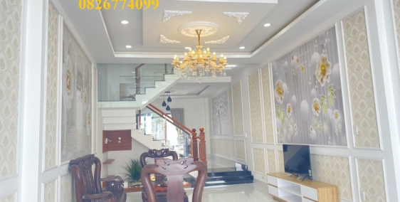 Nhà xây sẵn, sẵn sổ, thổ cư 100%, trung tâm Tp. Bến Tre, công nghệ thông minh