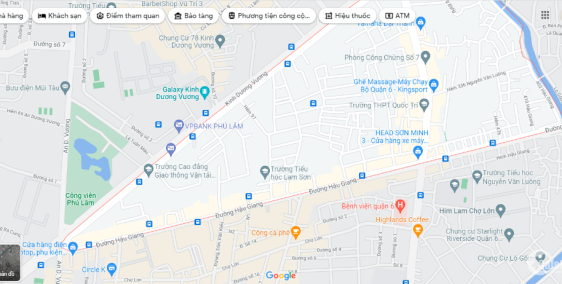 Bán đất mặt tiền đường Hậu Giang, Q6, dt 2400m2, giá 268 tỷ