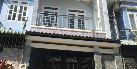 nhà 2 lầu hẻm 6m đường Gò Cát, P Phú Hữu, Q9