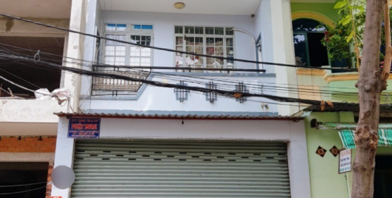 Bán nhà 2MT đường 9m Văn Cao (5x18m) 1 Lửng 2 Lầu. Đối diện công viên. Giá 9.2ty