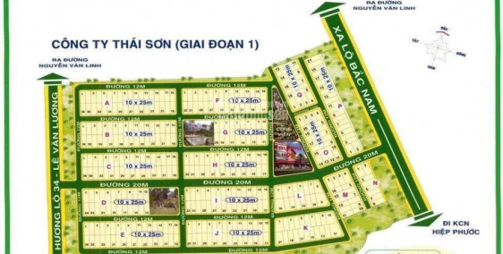 Chính chủ cần chuyển nhượng nền biệt thự Thái Sơn 1, Phước Kiển, Nhà Bè.