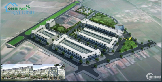 đất nề dự án green park Kim đính