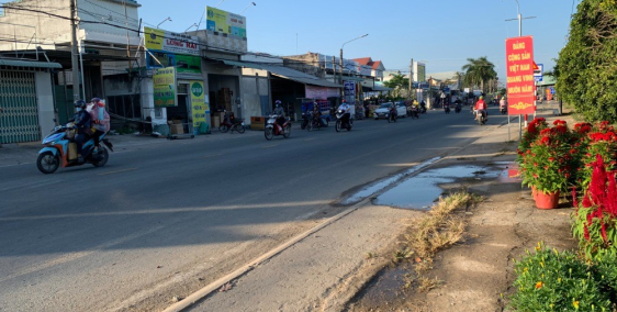 Nền thổ cư, đường ô tô Thị Trấn Châu Thành