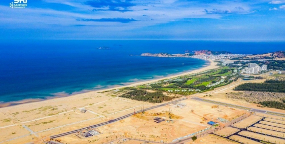 Đất nền mặt biển Quy Nhơn, đã có sổ đỏ, tặng vàng dành cho khách hàng đầu năm