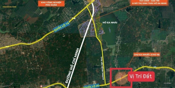  Ba lí do nên mua đất nền Sổ Đỏ mặt tiền QL26 Krông Pắc, Đắk Lắk