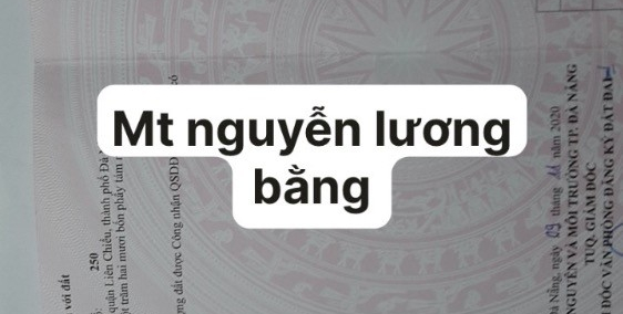 MT NGUYỄN LƯƠNG BẰNG TP. ĐÀ NẴNG
