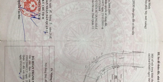 Bán 2 lô mặt tiền đường phía sau cty Đại Phát, diện tích 9 * 35m