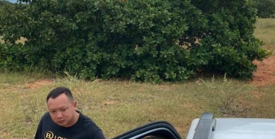 Bán 4818m2 đất nền thị trấn chợ lầu 602tr gần liên huyện, dân cư Lh 0938677909