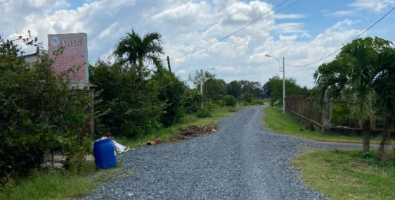 Đất vườn Củ Chi xã An Nhơn Tây 1048m2 giá rẻ 1ty790 SHR đường xe hơi