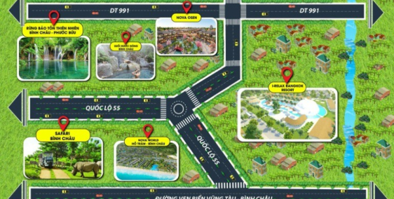 Đất nền Bình Châu tặng vườn trái cây