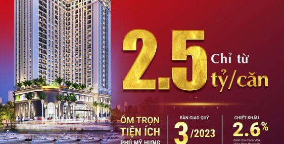 Dự Án Viva Plaza view 3 mặt sông, Gần trung tâm Phú Mỹ Hưng Q7
