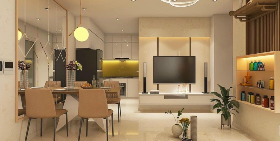 Sang căn hộ Dream Home - 56m2 - 2PN Giá 1,5 tỷ Đã VAT. View Quận 7- PMH