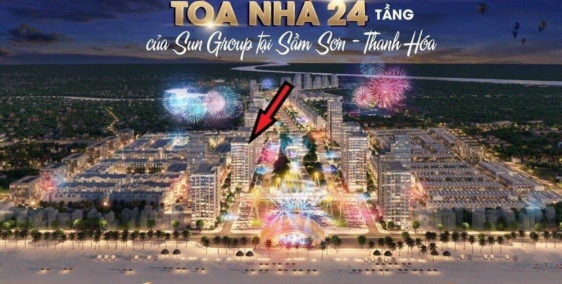 NHẬN BOOKING CĂN HỘ CAO TẦNG - VIEW MẶT BIỂN NGAY TẠI QUẢNG TRƯỜNG BIỂN SẦM SO 