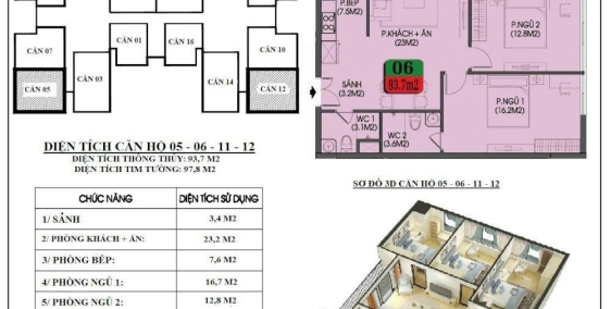 Chính chủ cần bán gấp căn 3pn bàn giao thô dự án Housinco Premium Nguyễn Xiển