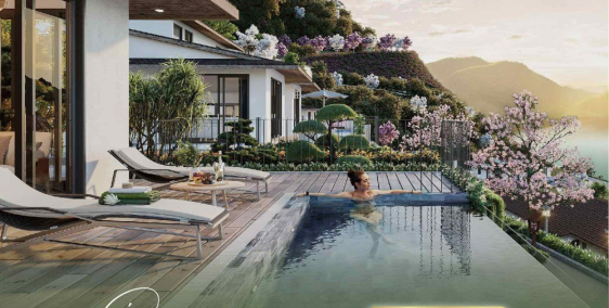 Siêu phẩm BT nghỉ dưỡng 5* view 360 độ hồ Hòa Bình , vốn 30% ( 1,8 tỷ )