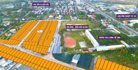 Đất nền cụm CN Tây An - là chu  kỳ  vàng  của  bất  đông sản