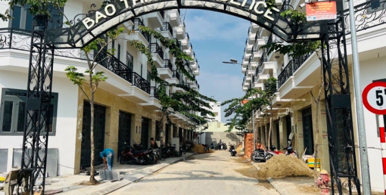 nhà phố liền kề, 1 trệt 3 lầu đường Hà Huy Giáp, Q12 diện tích 56m2 chỉ 4,8 tỷ