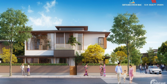 Biệt thự Sun Group giai đoạn đầu chăm sóc sức khỏe nghỉ dưỡng khoáng nóng