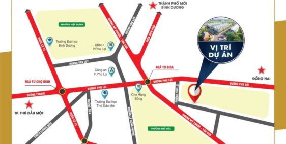 Nhà ở thương mại giá rẻ Thủ Dầu Một Bình Dương