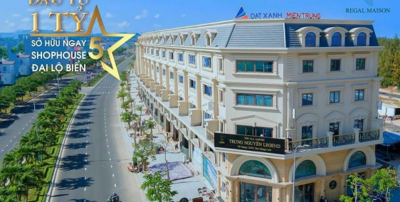 Nhà mặt phố, mặt tiền biển, sổ đỏ từng căn, mở bán giai đoạn 1