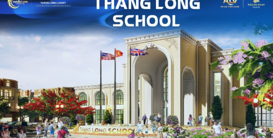 Nhà phố thương mại đẳng cấp Thăng Long Luxury Bàu Bàng với 3 tầng đường 25m.