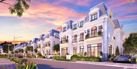 Bán biệt thự, nhà phố Amelie Phú Mỹ Hưng, 200m2, 1 trệt 2 lầu, giá 17 tỷ/căn