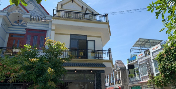 Bán Nhà Góc 2 Mặt Tiền 1 Trệt 2 Lầu,Tp Thuận An,Ngay Vòng Xoay An Phú