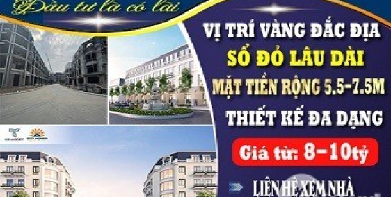Bán nhanh Shophouse 2 mặt tiền "trung tâm" thành phố Lào Cai