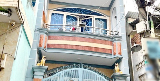 Bán nhà 2 lầu hẻm 5m đường Âu Dương Lân Phường 3 Quận 8 - LH: 0933862860 Sương